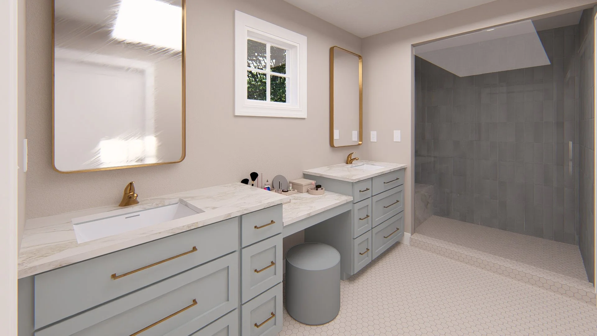 Master bathroom