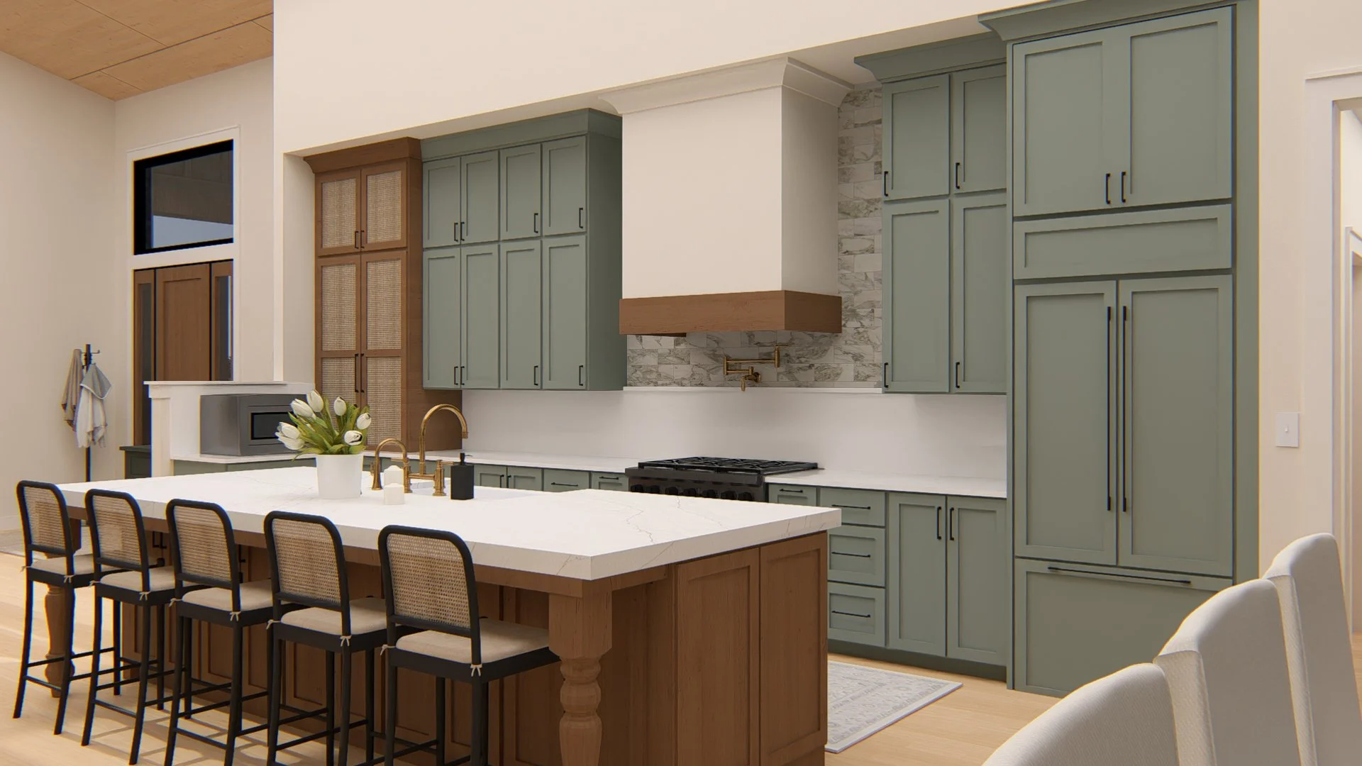 KITCHEN - PAINTED