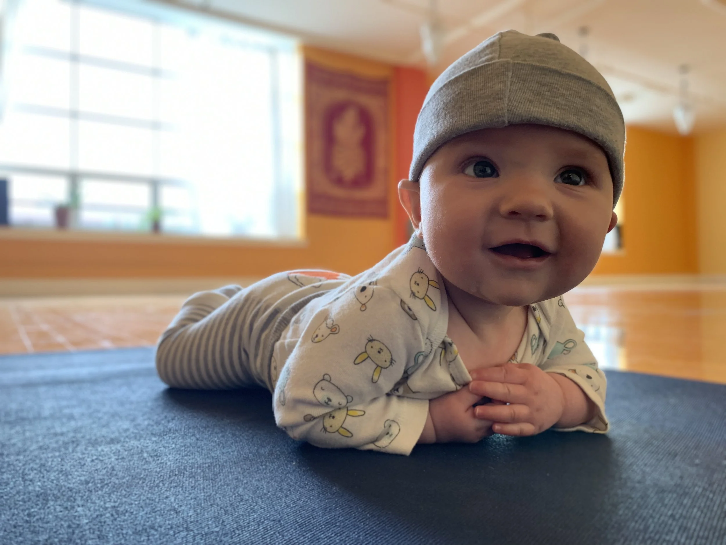Postpartum Yoga with Baby (6-Week Series, In-Studio, Masks Required)