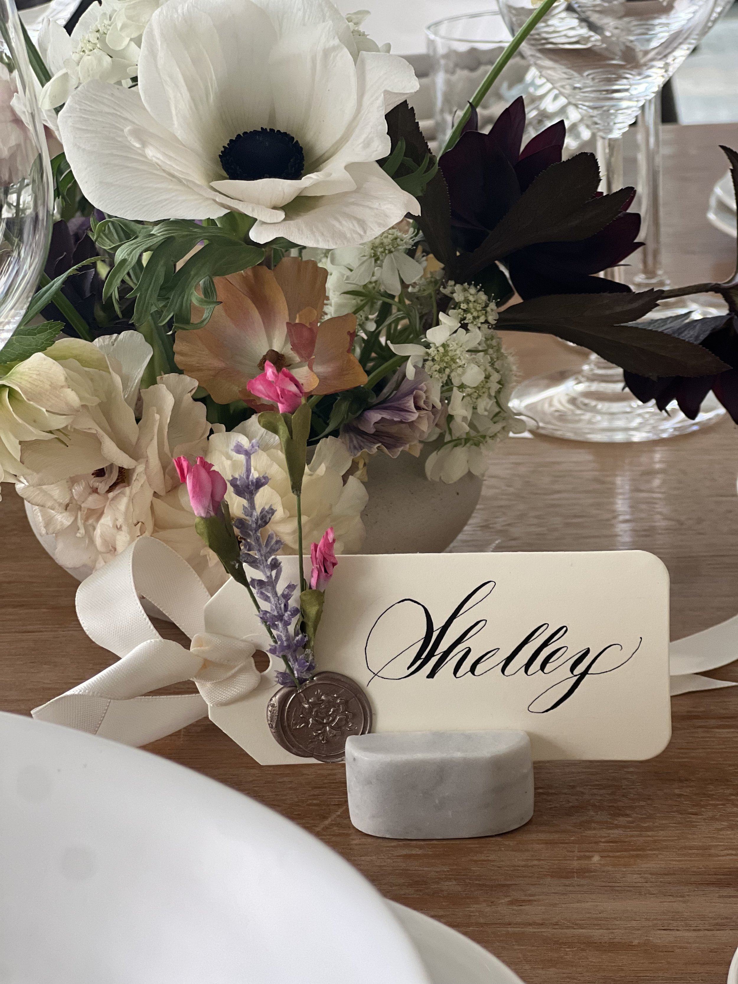 Signature Wax Seal Placecards