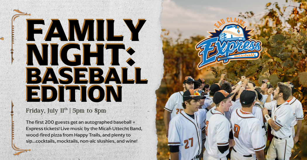 Family Night: Baseball Edition with Eau Claire Express