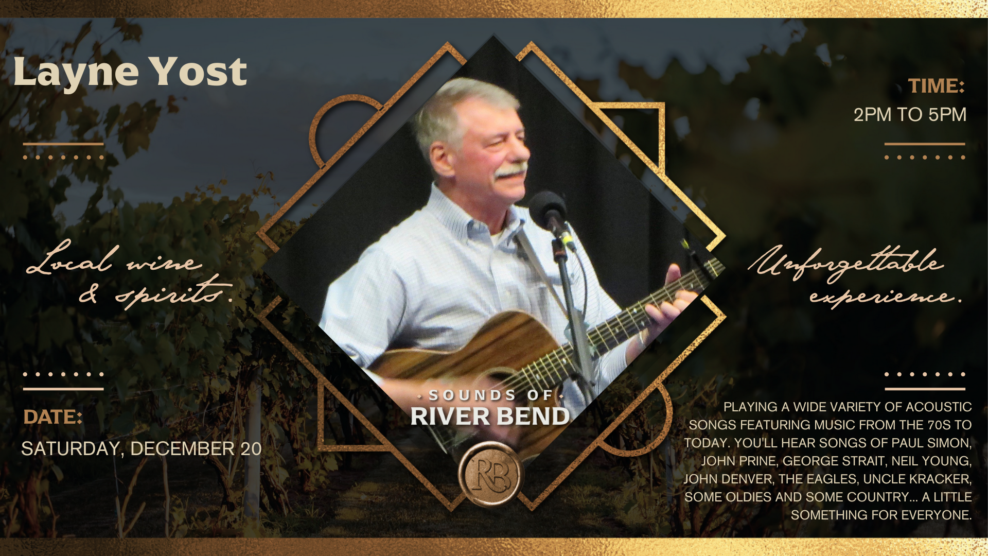 Live Music Saturday: Layne Yost
