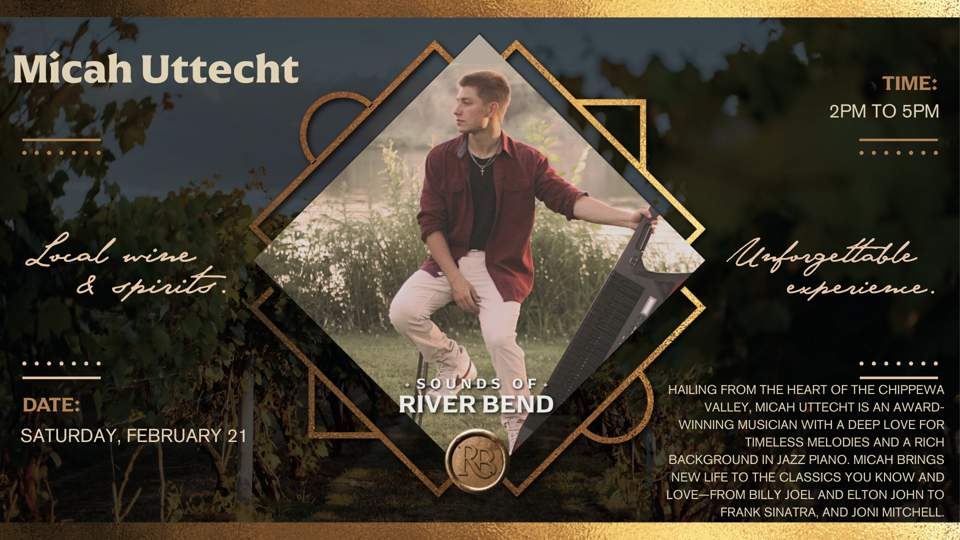 Live Music Saturday: Micah Uttecht
