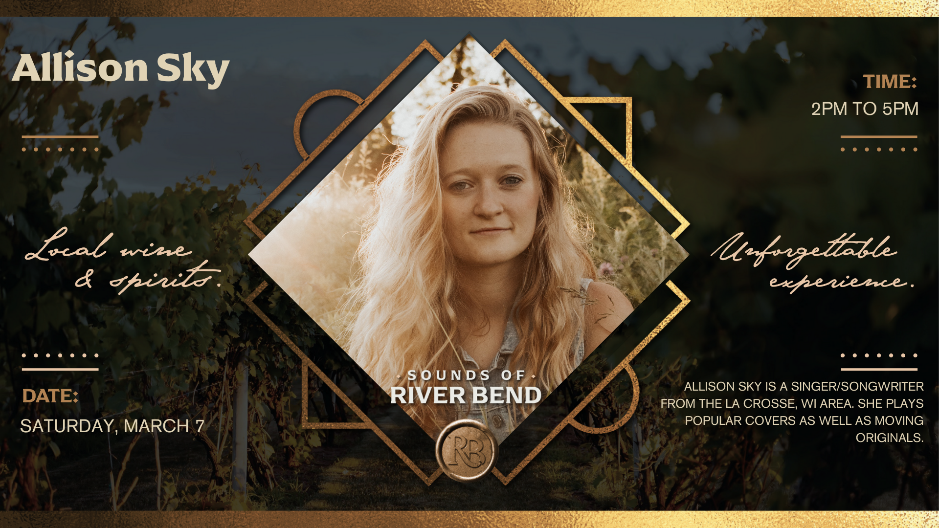 Live Music Saturday: Allison Sky