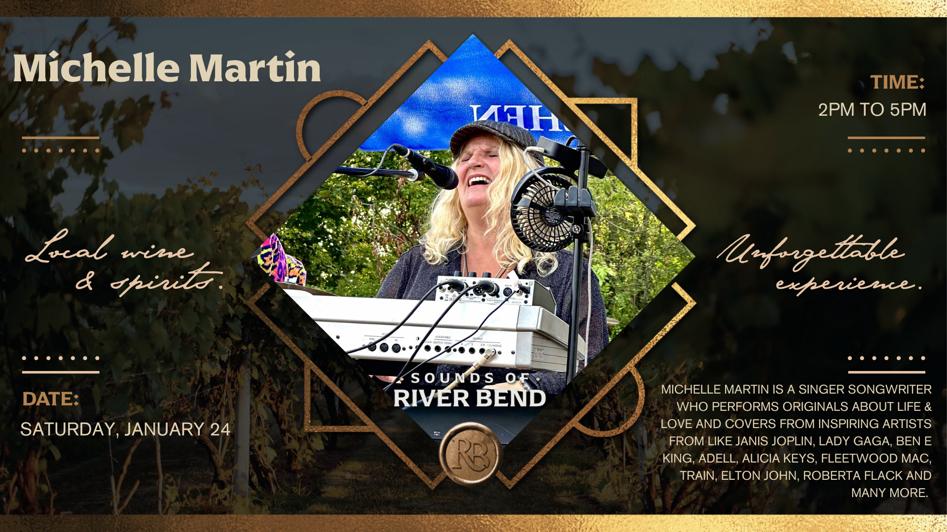 Live Music Saturday: Michelle Martin