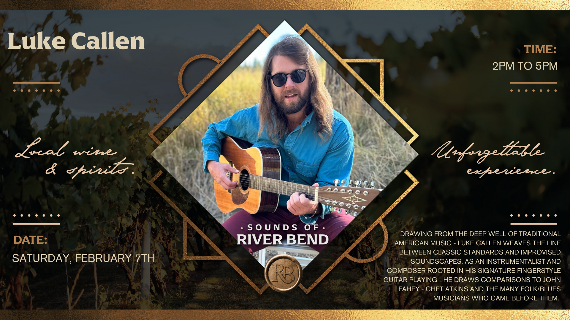 Live Music Saturday: Luke Callen