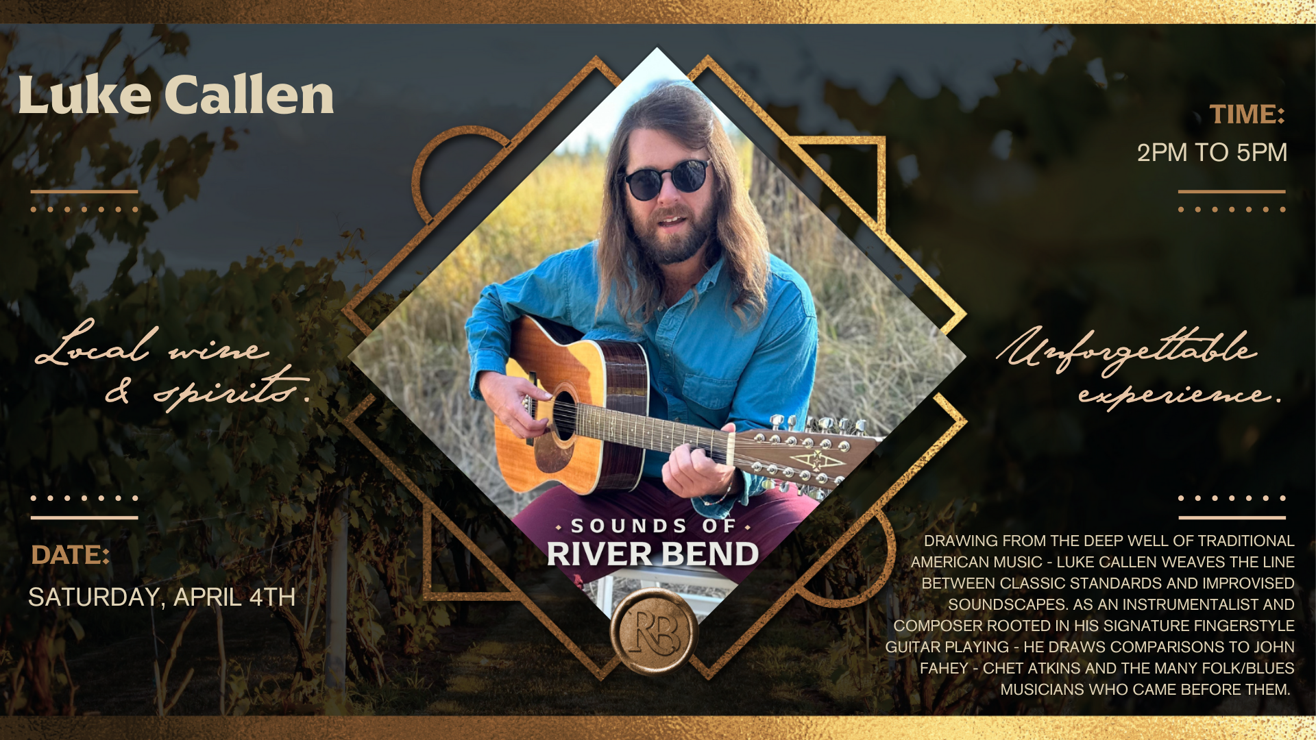 Live Music Saturday: Luke Callen