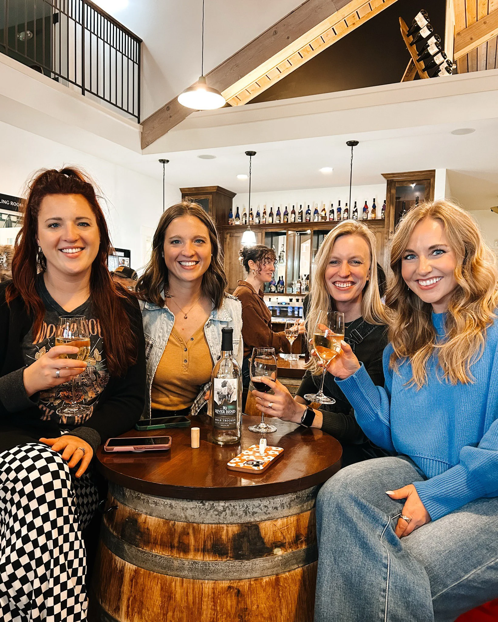 Friday night fish fry plans? 🐟🥃 We&rsquo;ll be your stop before or after. River Bend is open 4:30&ndash;8pm for wine, cocktails, and an easy start to the weekend!