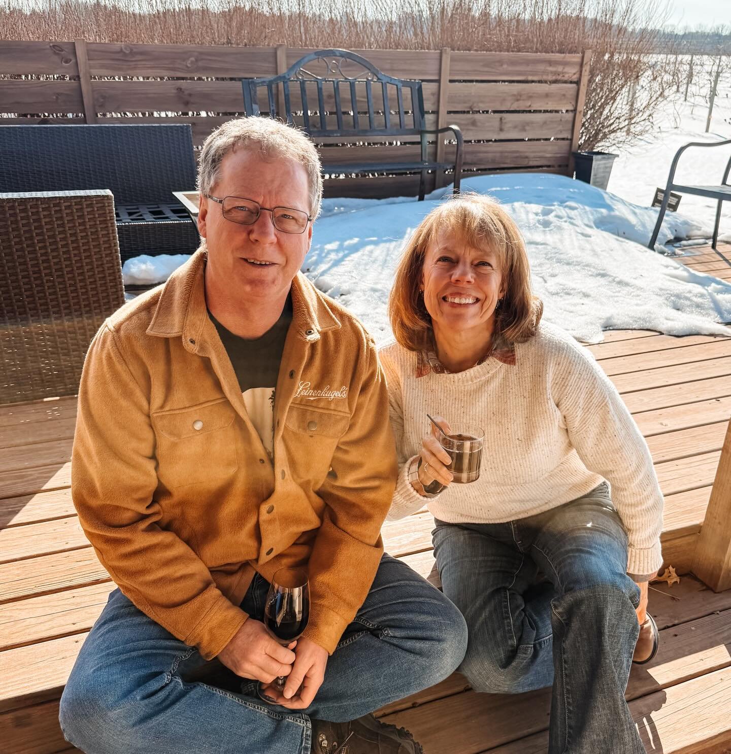 It was 50 degrees last weekend and we had our first patio sitters of the year. ☀️ While not quite as warm, today is shaping up to be a sunny Saturday at River Bend.

We&rsquo;re open 11am&ndash;7pm with the Winter Old Fashioned featured at the distil