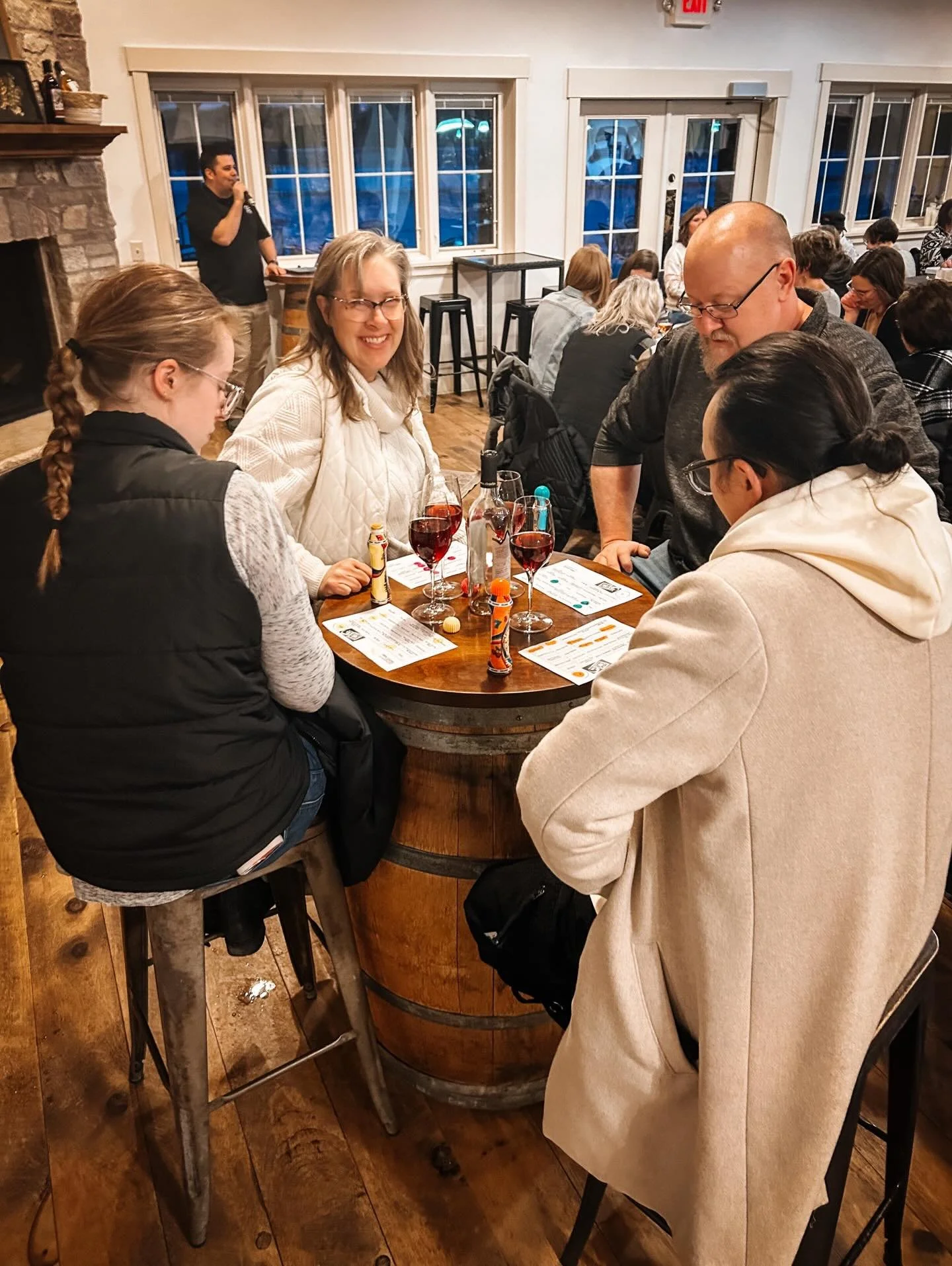 &ldquo;Cause you know I&rsquo;m all about that bass&hellip;bout&rsquo; that bass&rdquo;🎶 &hellip; and Music Bingo!🍷

Free to play and yes prizes are on the line. We&rsquo;re open 4:30 to 8. Music Bingo starts at 6pm!