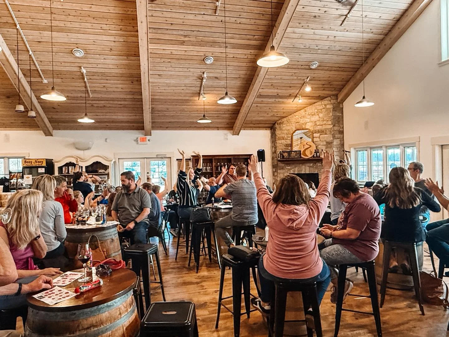 &ldquo;I throw my hands up in the air sometimes&hellip;&rdquo; 🎶🙌 Wednesday nights tend to look a lot like this! If you&rsquo;re looking for a fun evening out &hellip; this is it! 

Music Bingo every Wednesday at 6pm. Free to play + prizes! We&rsqu