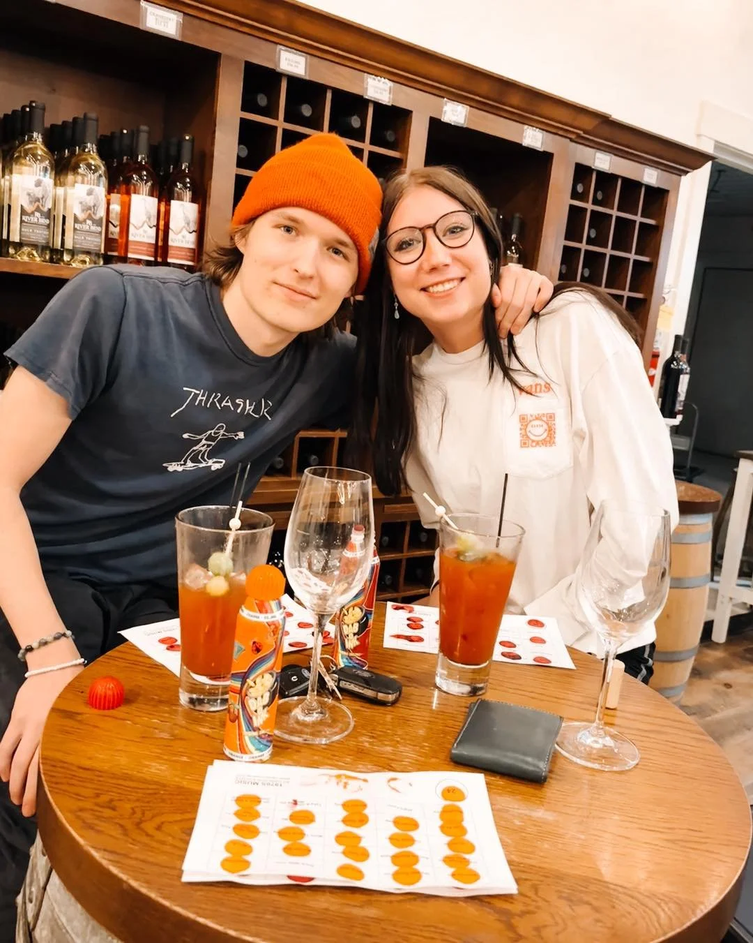 &ldquo;I got that sunshine in my pocket&hellip;&rdquo; 🎶 and we&rsquo;ve got smiles, a glass of wine or cocktail, and tables full of good company! It&rsquo;s a common sight around here.🍷

Join us for Music Bingo! It starts at 6pm every Wednesday. 
