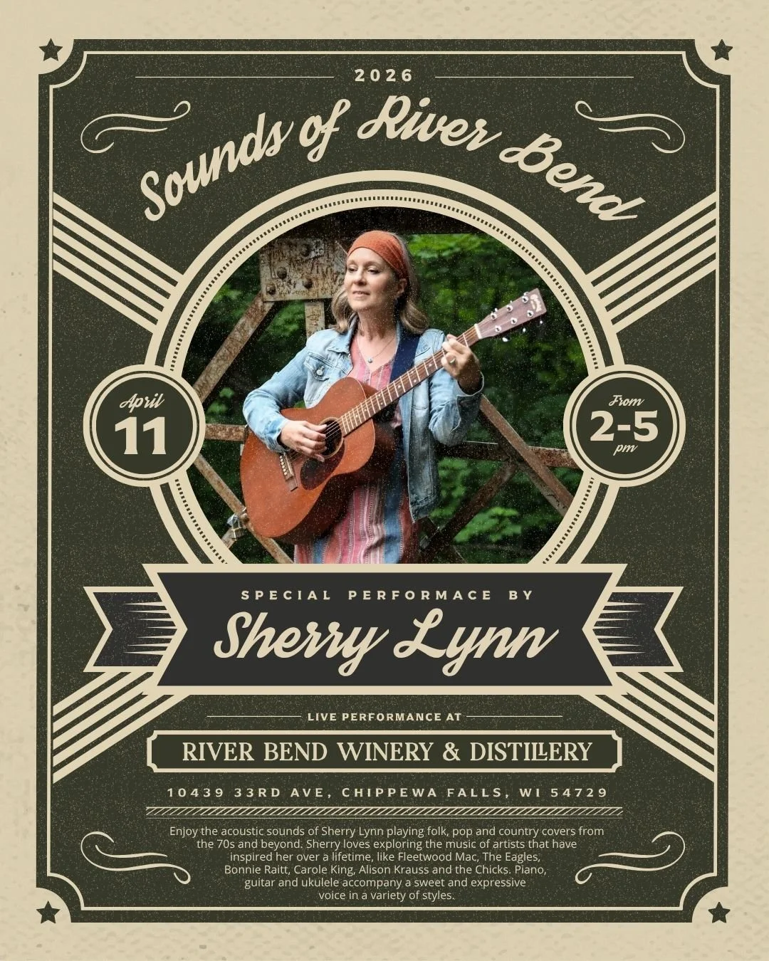 Two days of live music this weekend&hellip; oh how we&rsquo;ve missed this! 🎶 That&rsquo;s right! Two days of music means that Sundays are BACK!

Saturday: Sherry Lynn live from 2&ndash;5pm
Sunday: Mark Yannie live from 1:30&ndash;4:30pm

Come for o