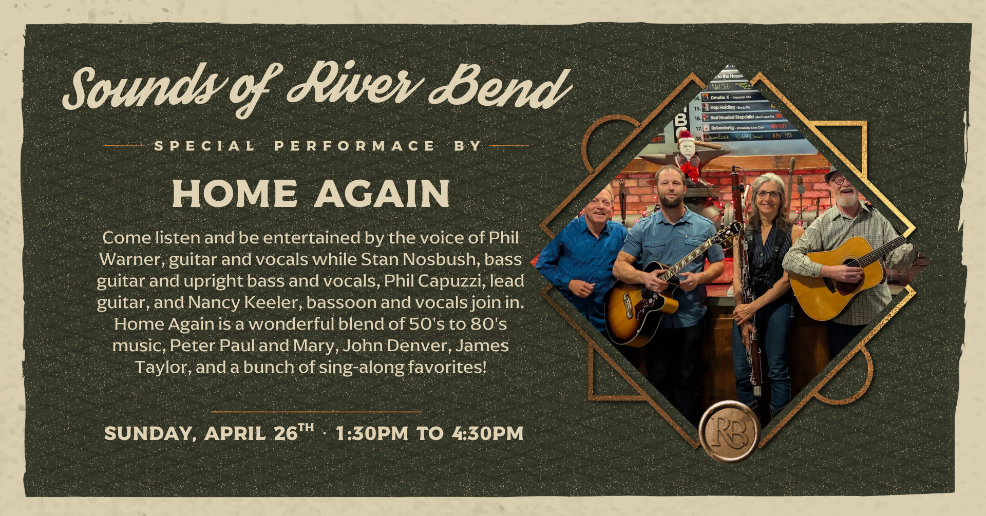 Live Music Sunday: Home Again