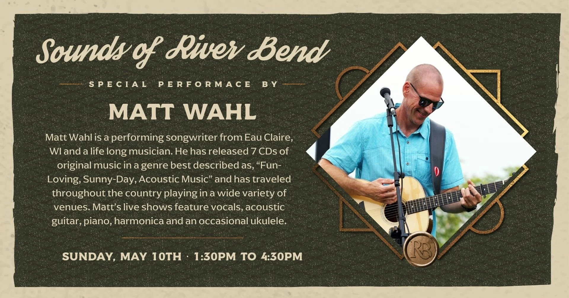 Sunday Live Music: Matt Wahl