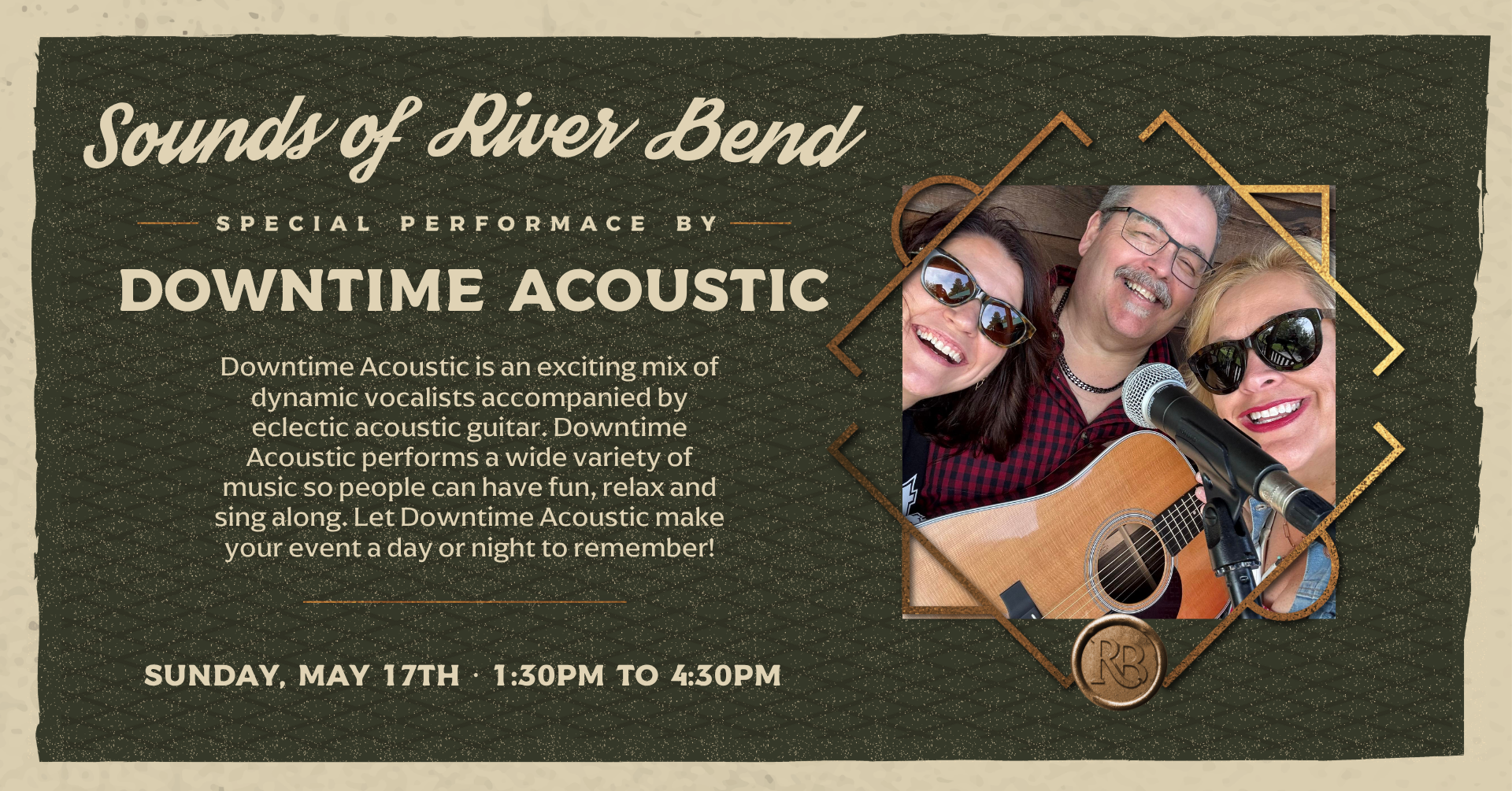 Sunday Live Music: Downtime Acoustic