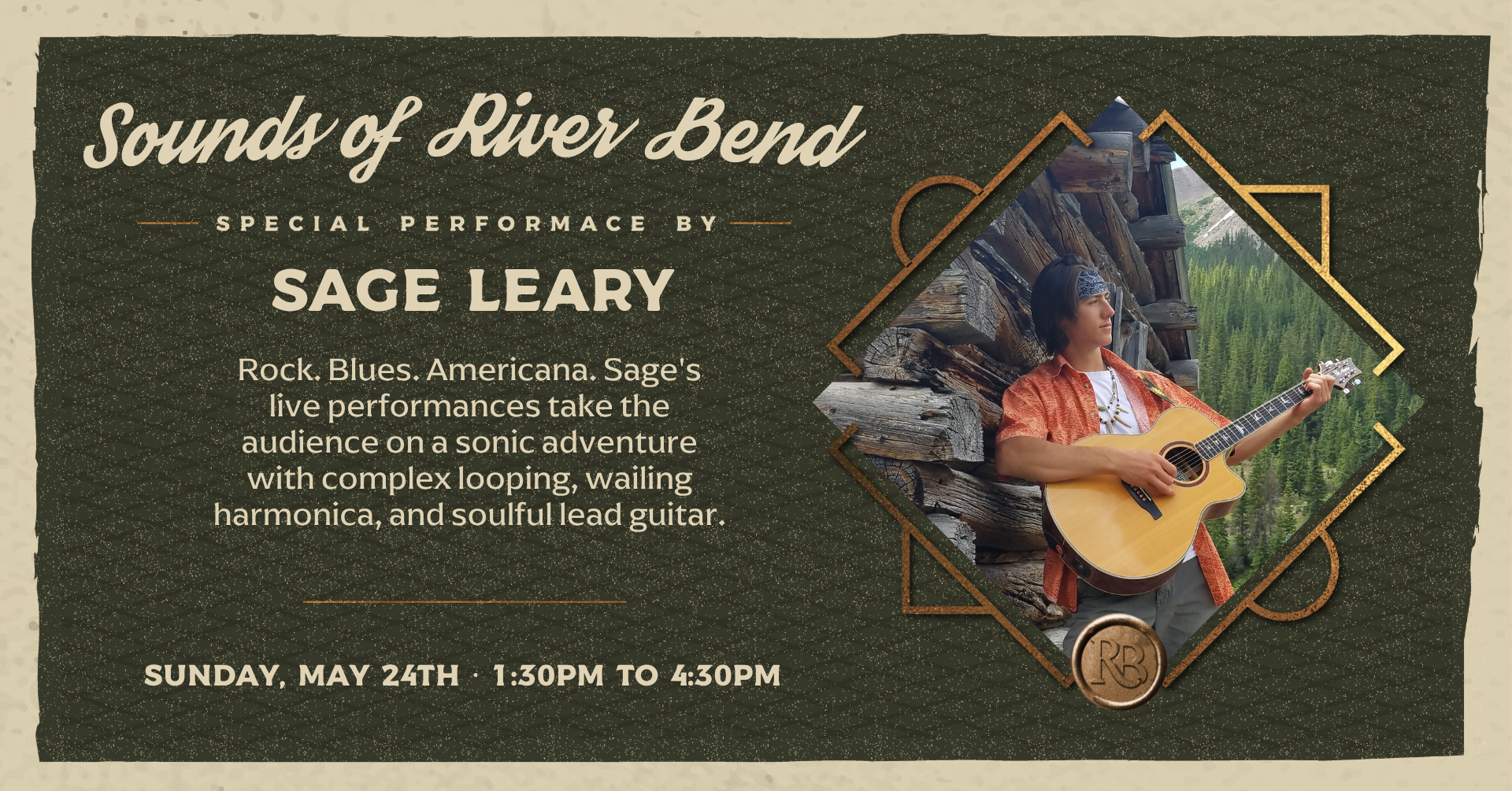 Sunday Live Music: Sage Leary