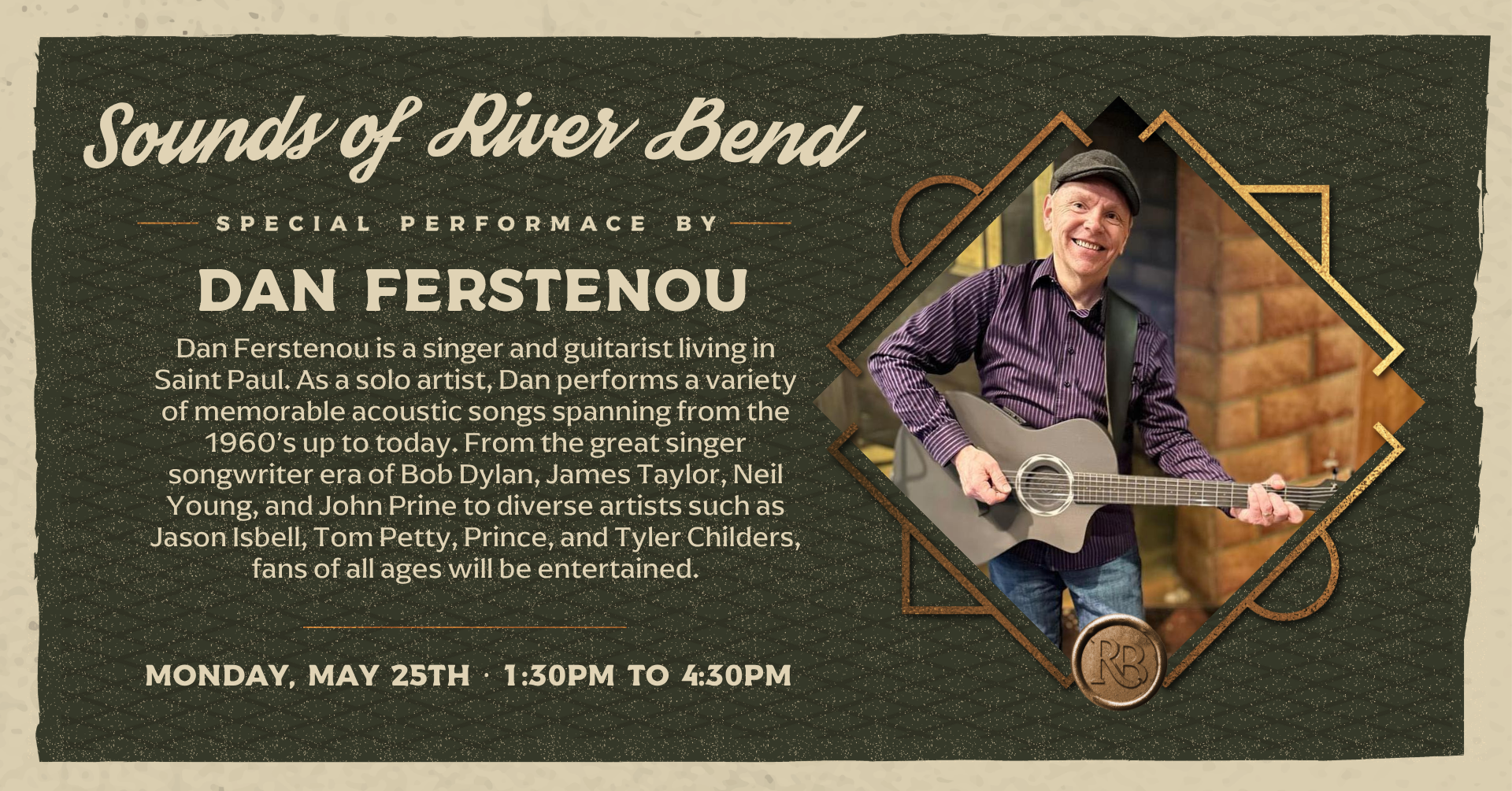 Memorial Day Live Music: Dan Ferstenou