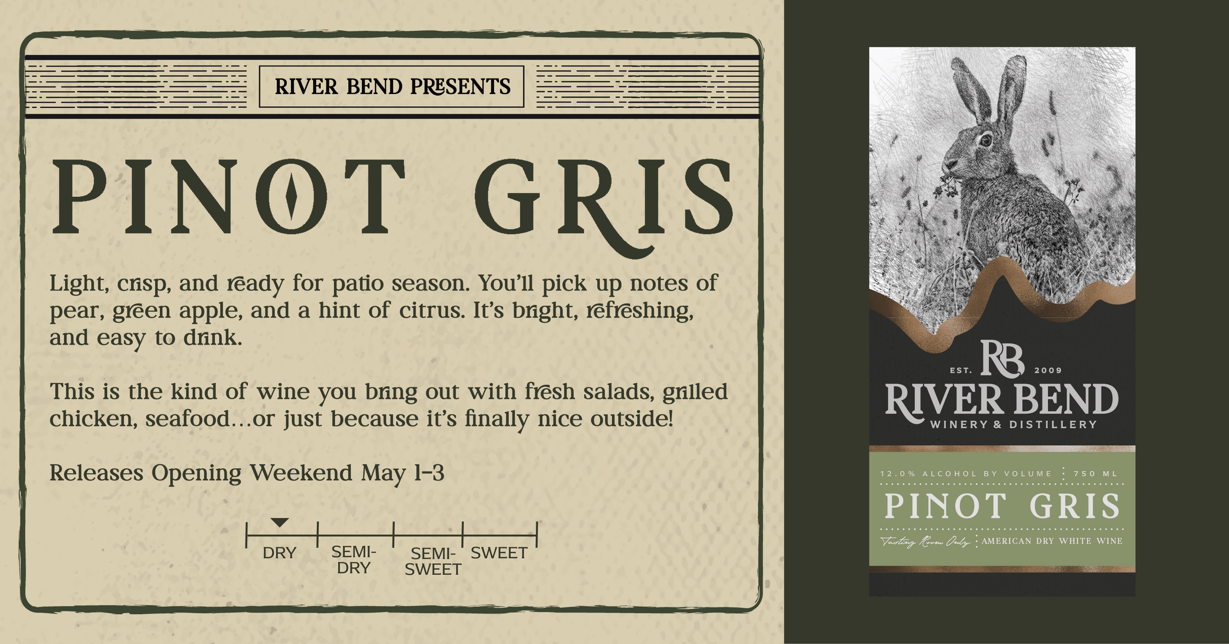 Pinot Gris Wine Release!