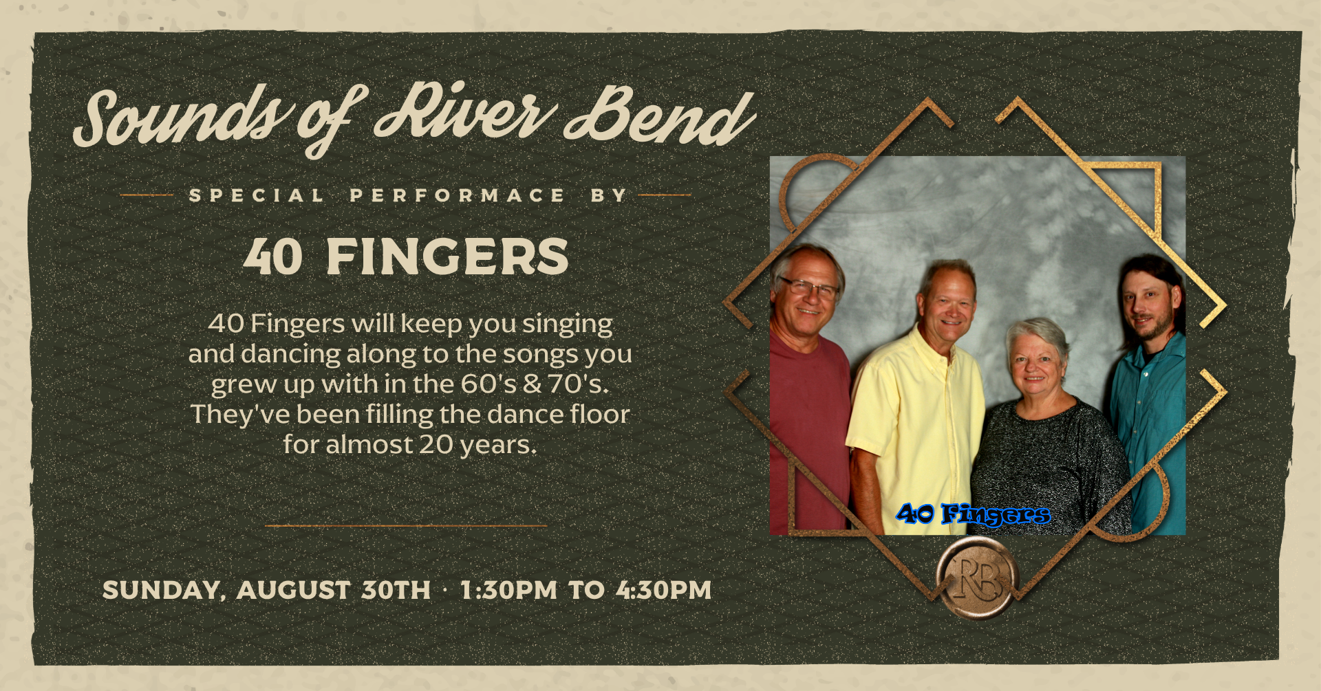 Saturday Live Music: 40 Fingers 