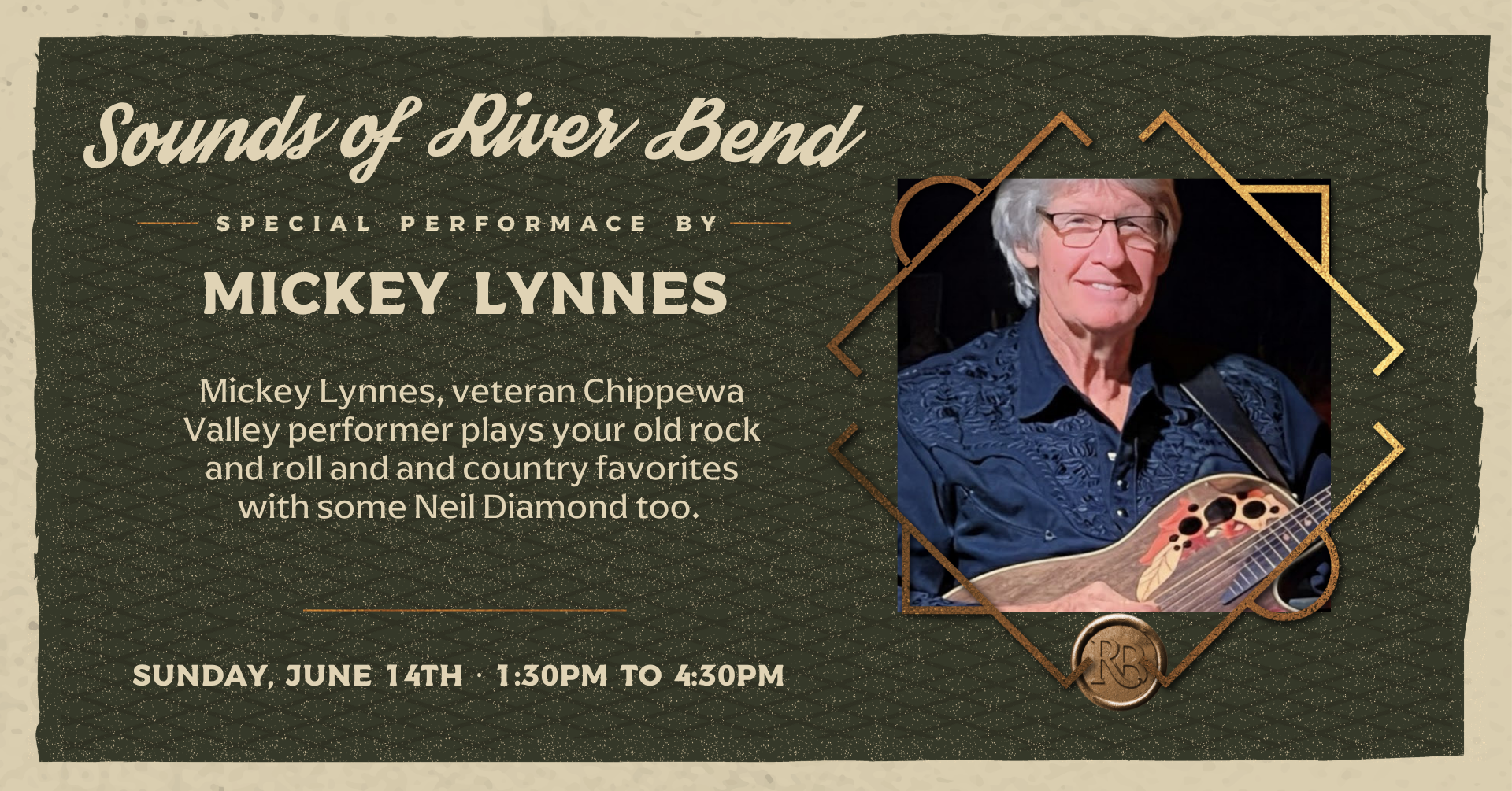 Sunday Live Music: Mickey Lynnes