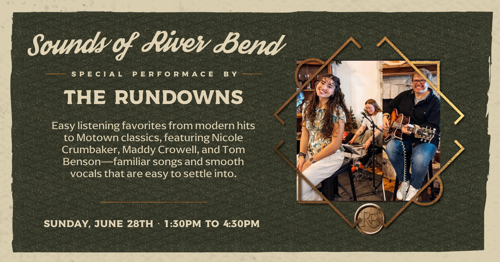 Sunday Live Music: The Rundowns
