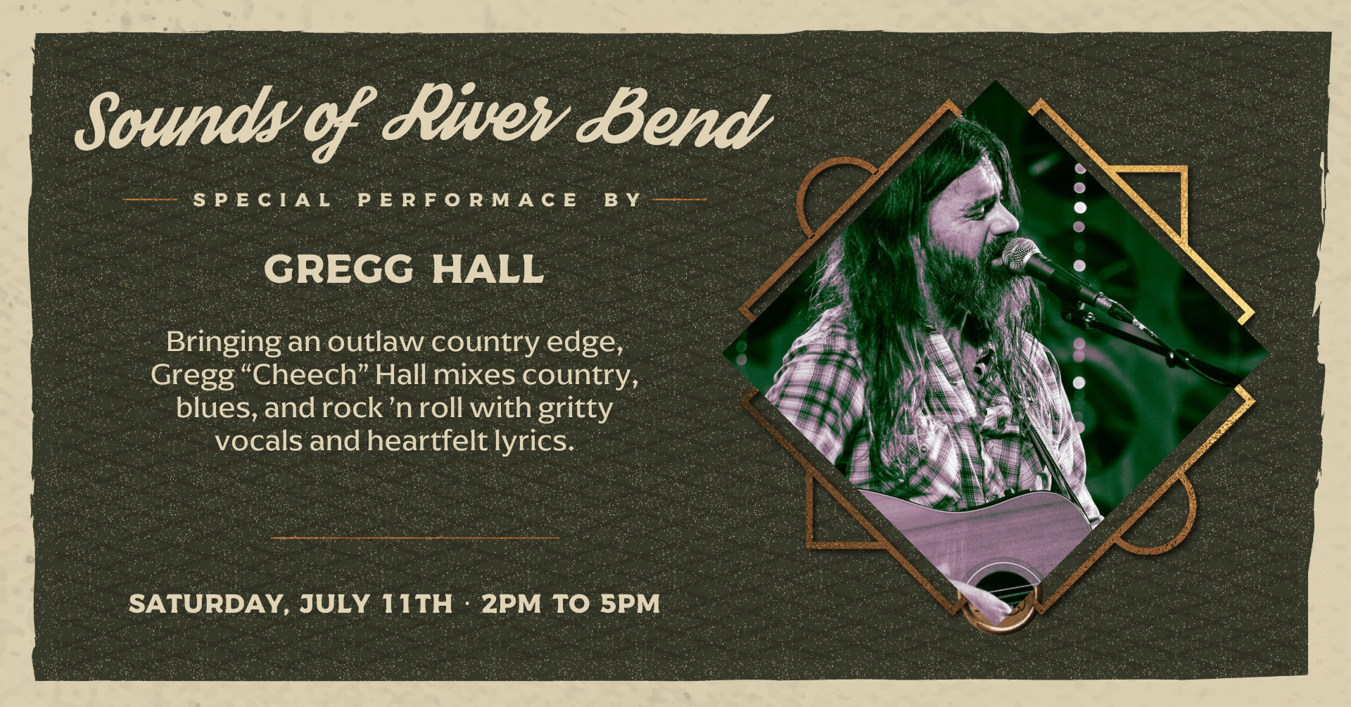 Saturday Live Music: Gregg Hall