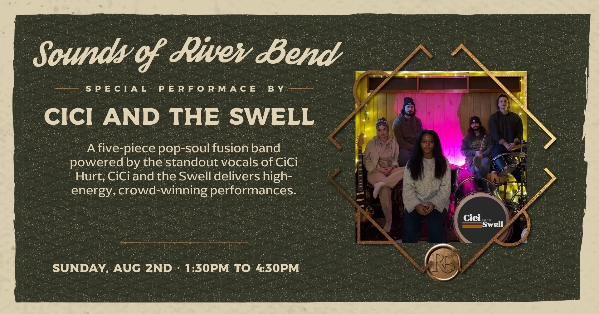 Sunday Sounds of River Bend: Cici and the Swell