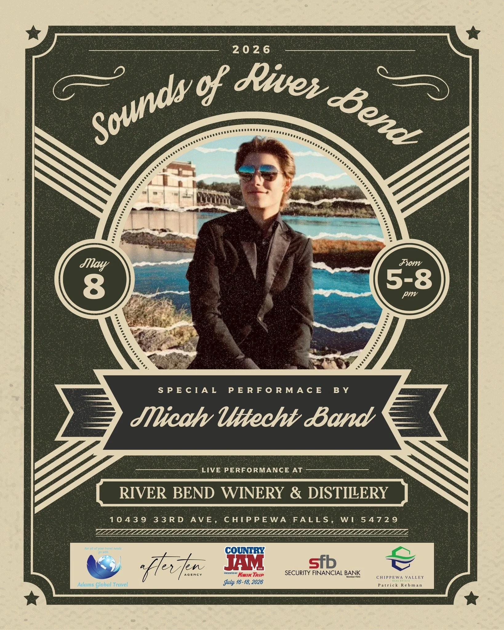 The talented Micah Uttecht Band will be here performing from 5&ndash;8pm on Friday as part of our Sounds of River Bend Concert Series Family Night. Big Papa BBQ will be serving food and we&rsquo;re staying open until 8pm. Bring the family, grab your 