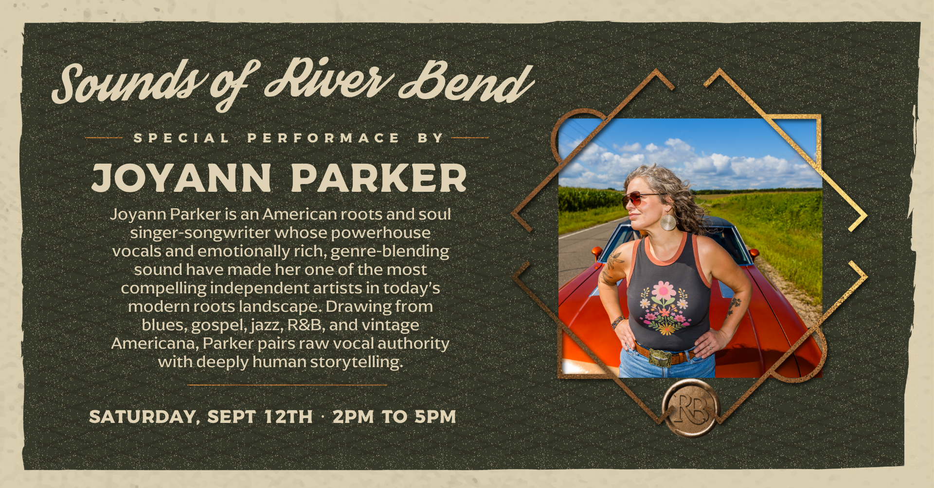 Saturday Sounds of River Bend: JoyAnn Parker
