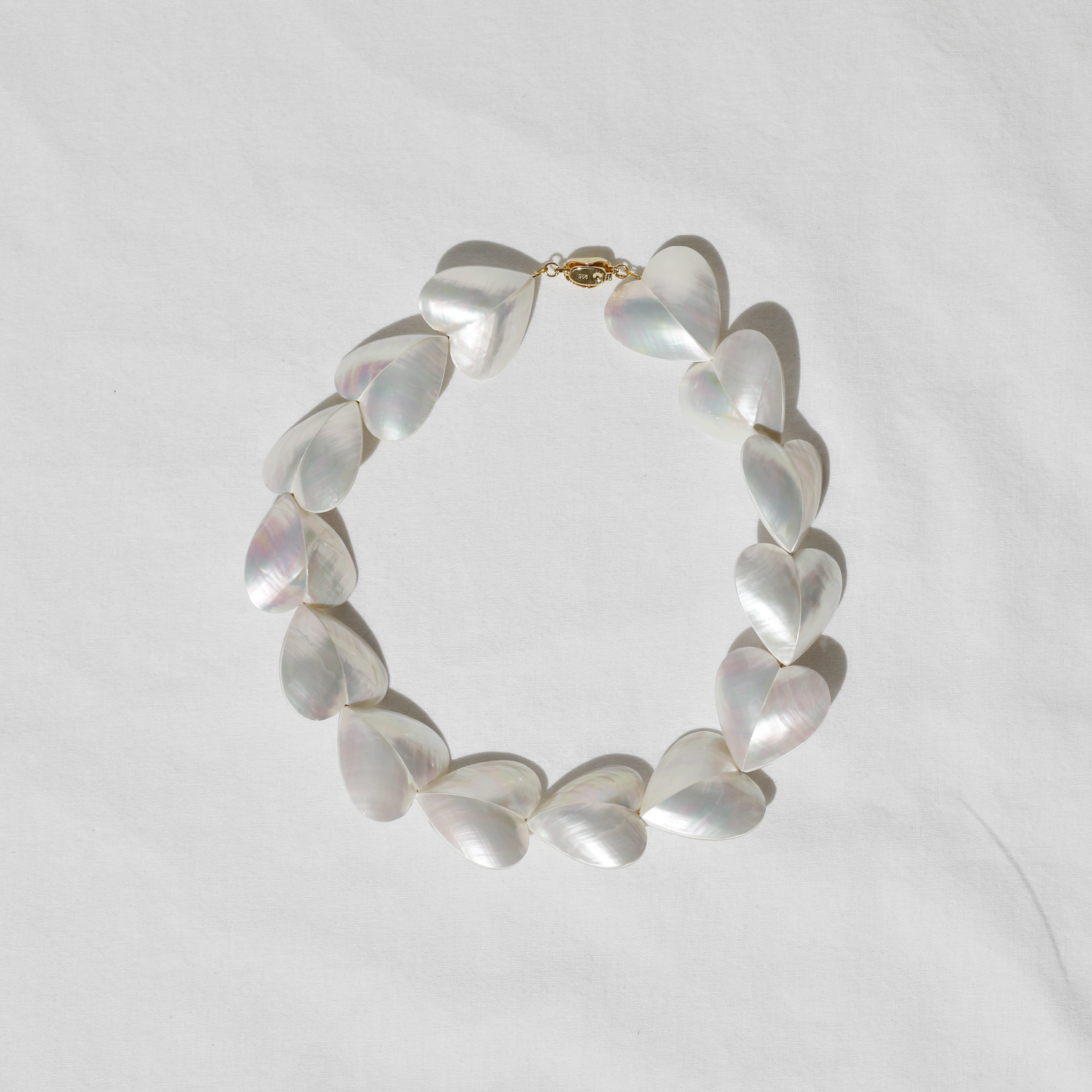 Timeless Pearly Heart of Pearl Necklace — BILLIE