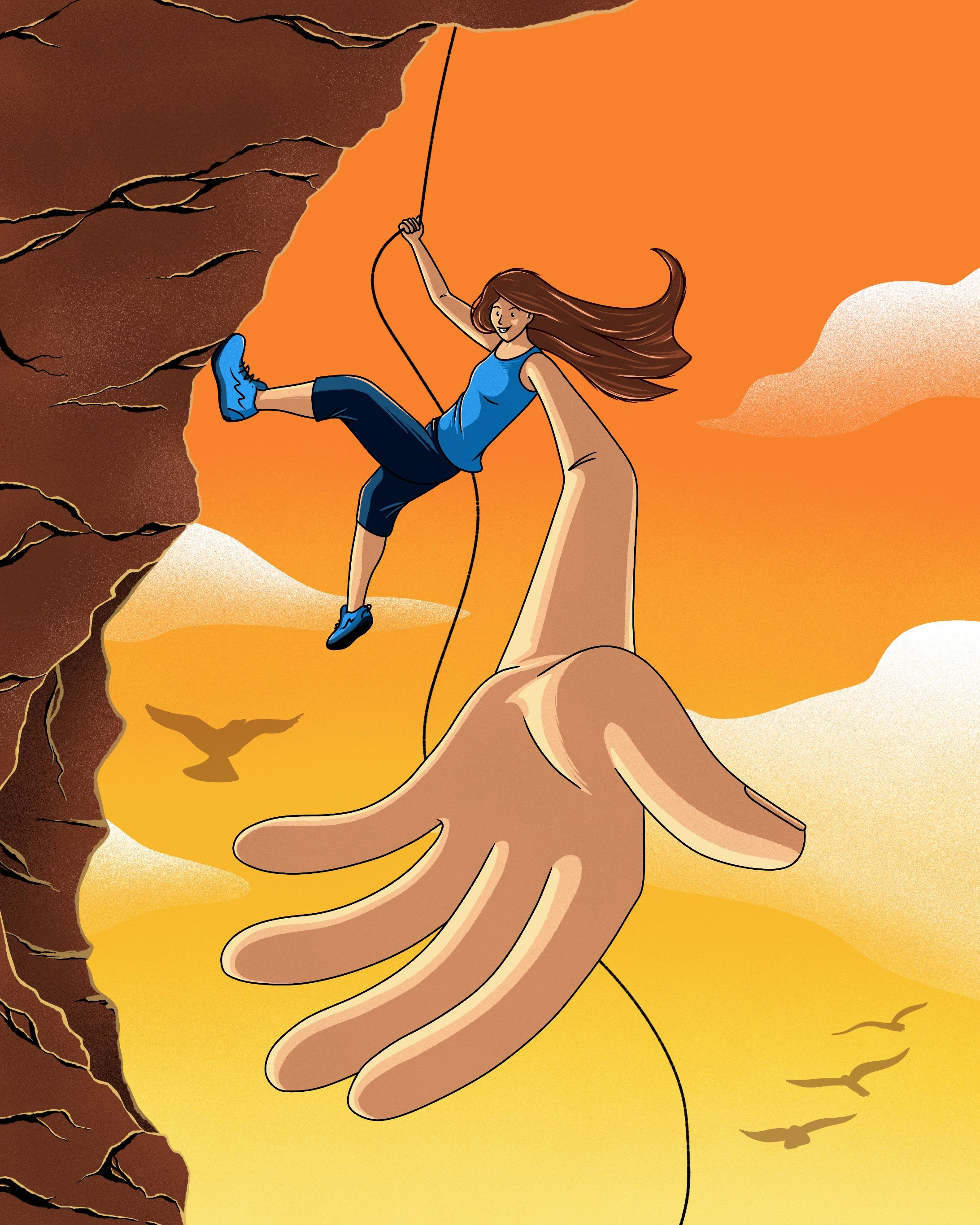 A helping hand