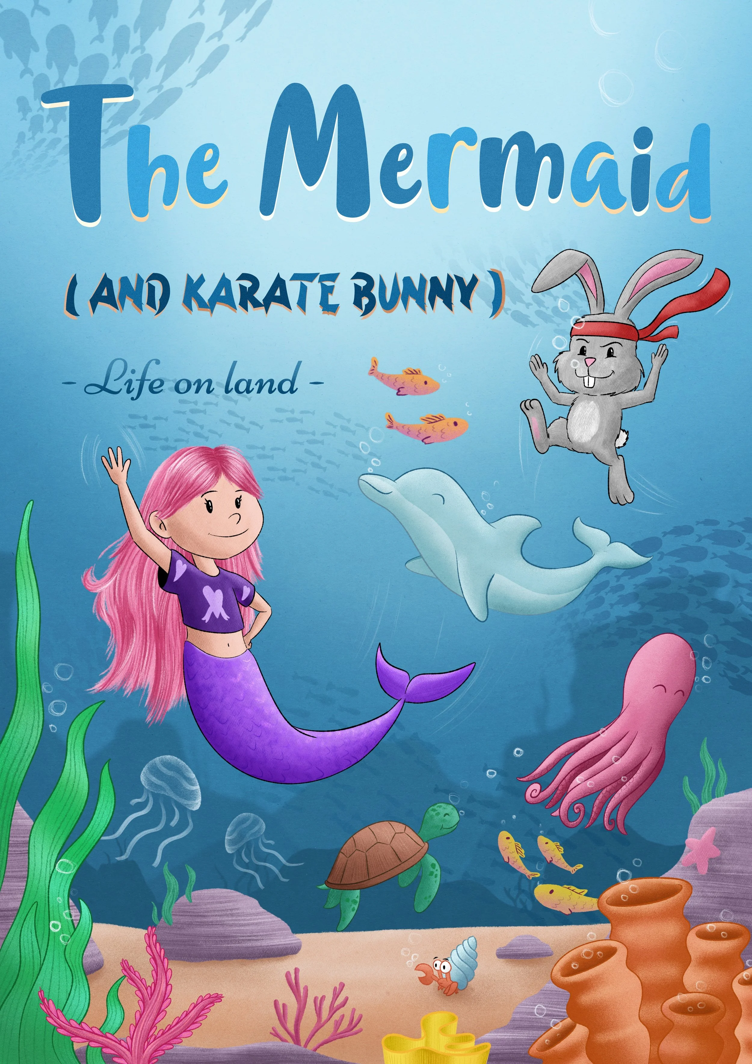 The Mermaid & Karate Bunny
