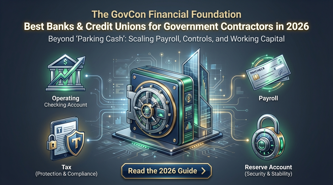 Best Banks and Credit Unions for Government Contractors in 2026