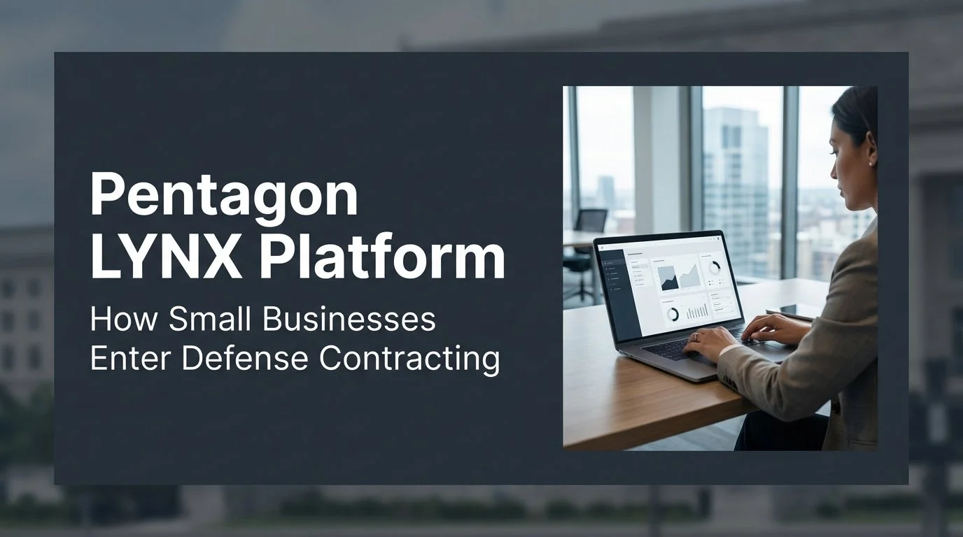What Is the Pentagon’s LYNX Platform? How Small Businesses Can Break Into Defense Contracting