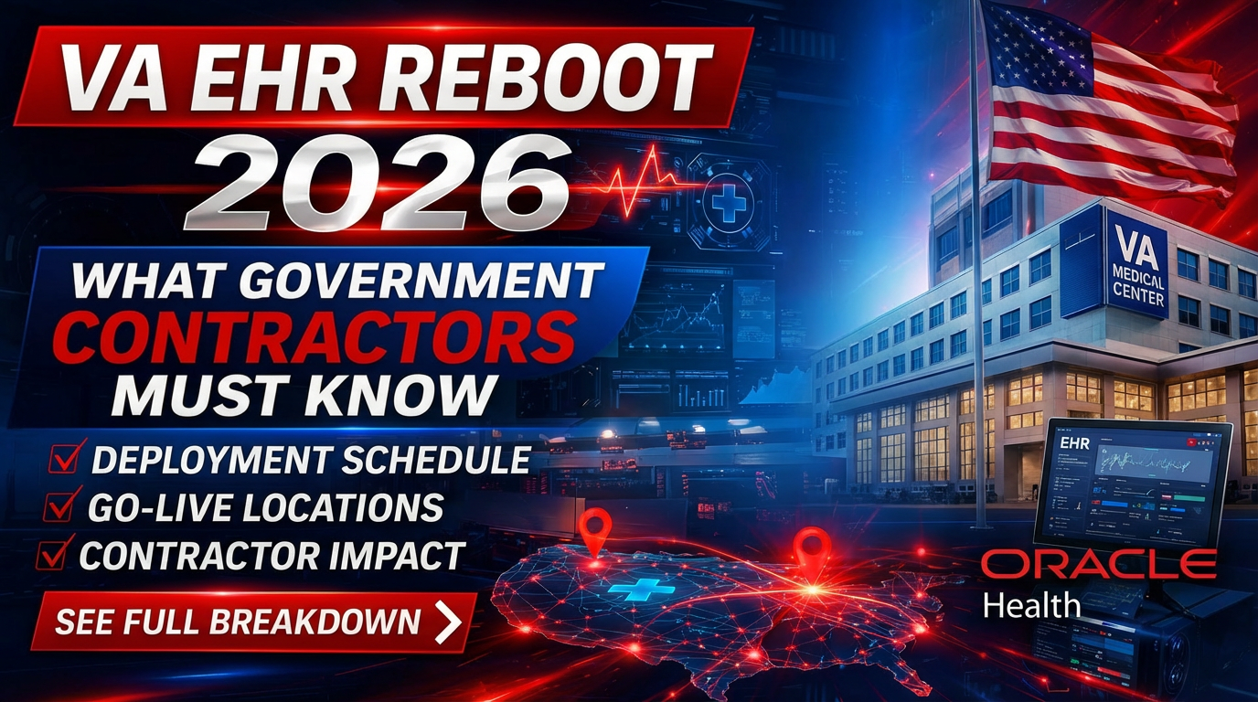 VA EHR Reboot 2026: Federal EHR Modernization, Deployment Schedule, and What Government Contractors Must Know