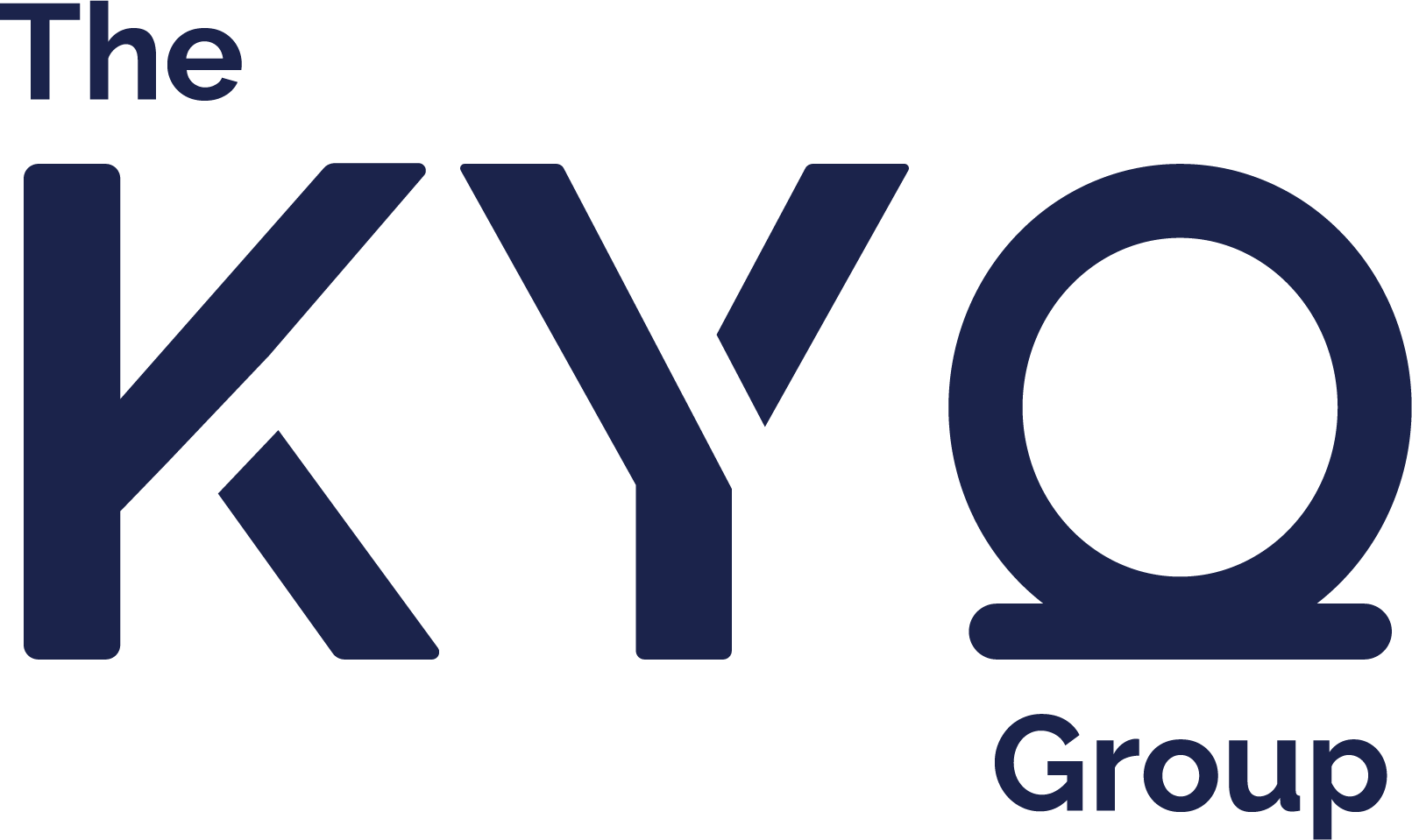 The KYO Group logo, consulting and strategy partner supporting innovation, small business growth, and government contracting opportunities.