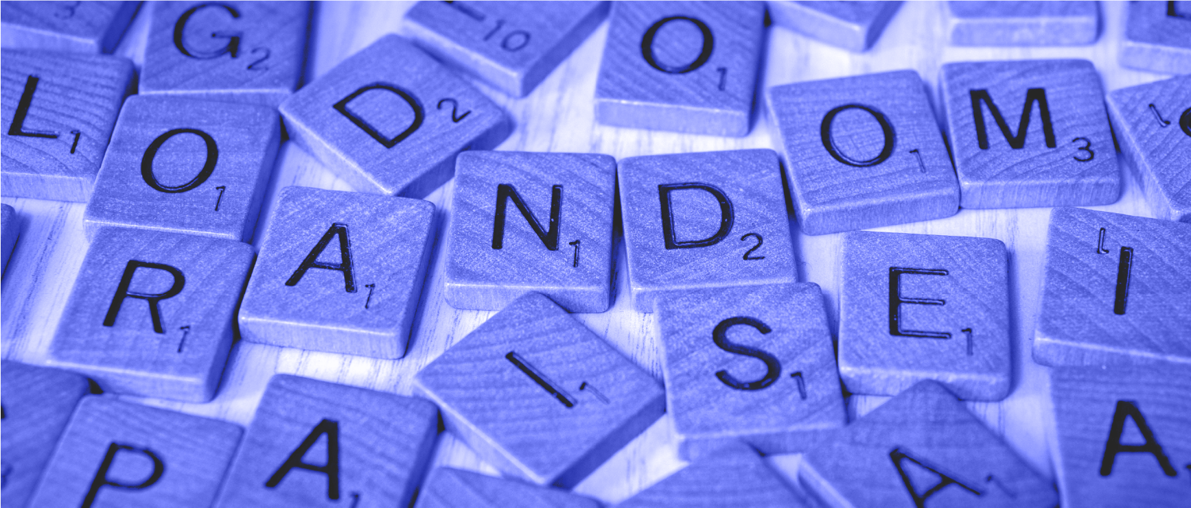 Scrabble tiles spelling out words and letters, symbolizing strategy, communication, and proposal writing in government contracting.