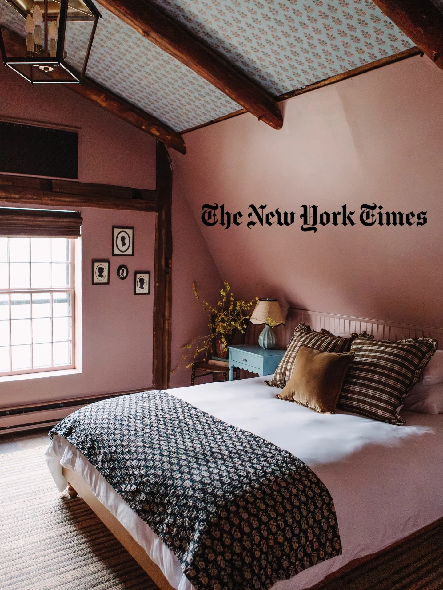 Thank you to @nytimes for recommending Lost Fox Inn as the place to stay when visiting beautiful Litchfield County!
.
.
Design: @by.byrd 
.
#lostfoxinn #litchfieldct #visitinglitchfield #litchfieldcounty #litchfieldhotel #litchfieldboutiquehotel #lit
