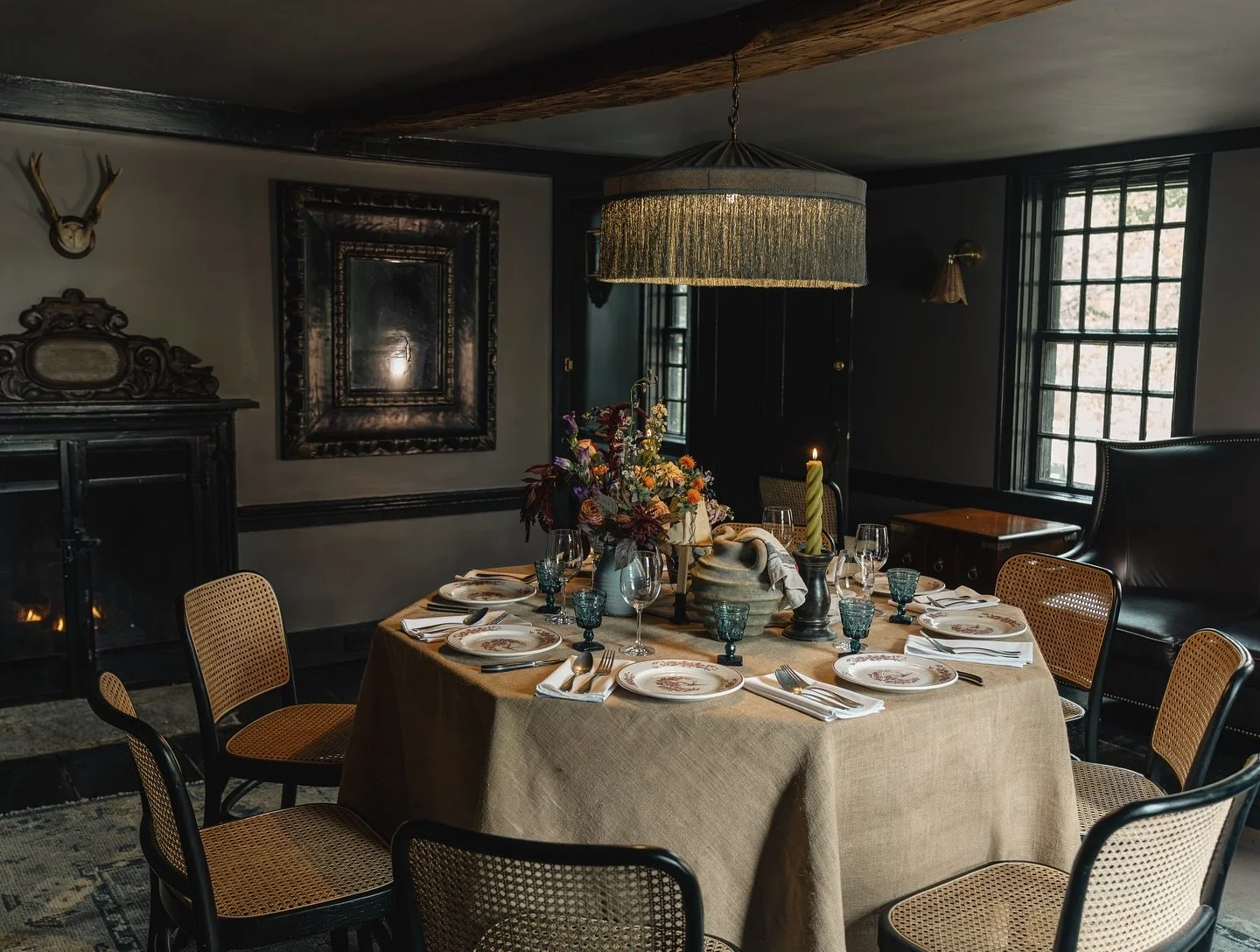 Private dinner party for 8 in our Club Room. We love hosting your special occasions and our tavern Club Room is the perfect spot for a gathering of up to 8 guests. You&rsquo;ll have your own room with fireplace, restroom, and family style service. We