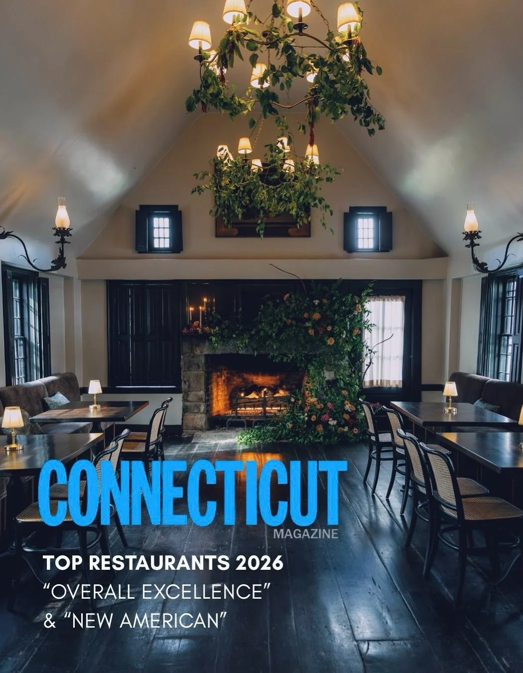 We&rsquo;re so honored to be a Top Restaurant 2026 for Overall Excellence. Many thanks to @connecticutmagazine and congrats to the other fine restaurants featured, including our favs and neighbors @materiaristorante and @beldenhouse. We&rsquo;re so l