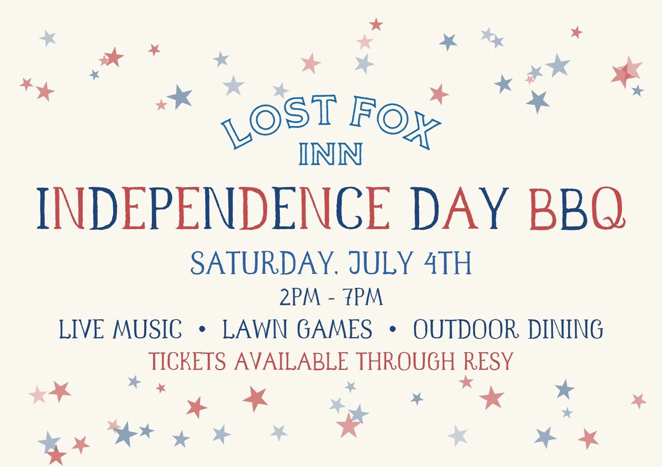 Join us for a bountiful BBQ on July 4th by our incredible Chef Thomas Burke. Details and tickets through the link in our profile. Rain or shine!
.
.
.
#lostfoxinn #happeninginthehills #visitlitchfieldct #litchfieldledger #ctfoodie @chefthomasburke