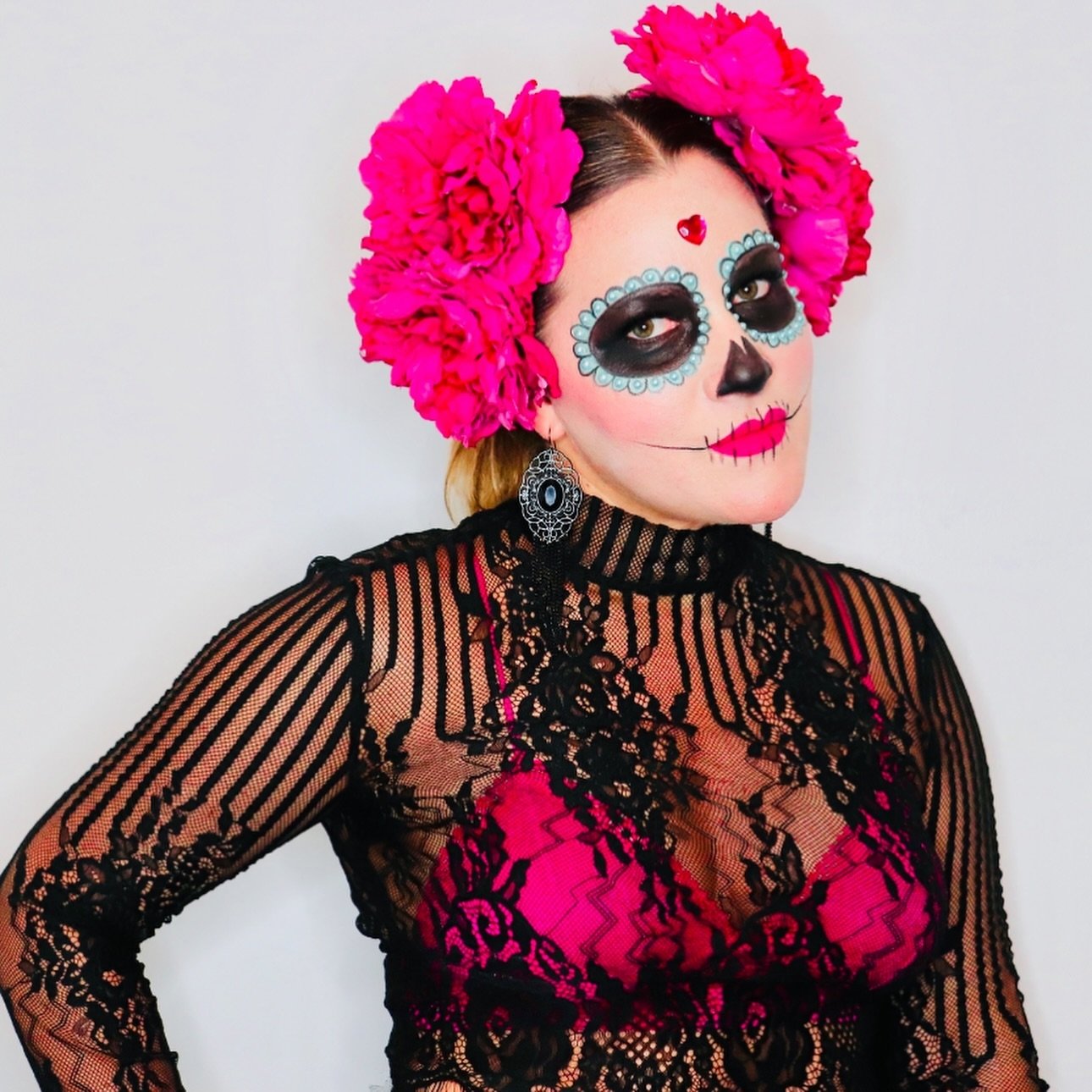 Day of the Dead 💀🌸🌺#dayofthedeadmakeup#diadelosmuertos#diadelosmuertosmakeup