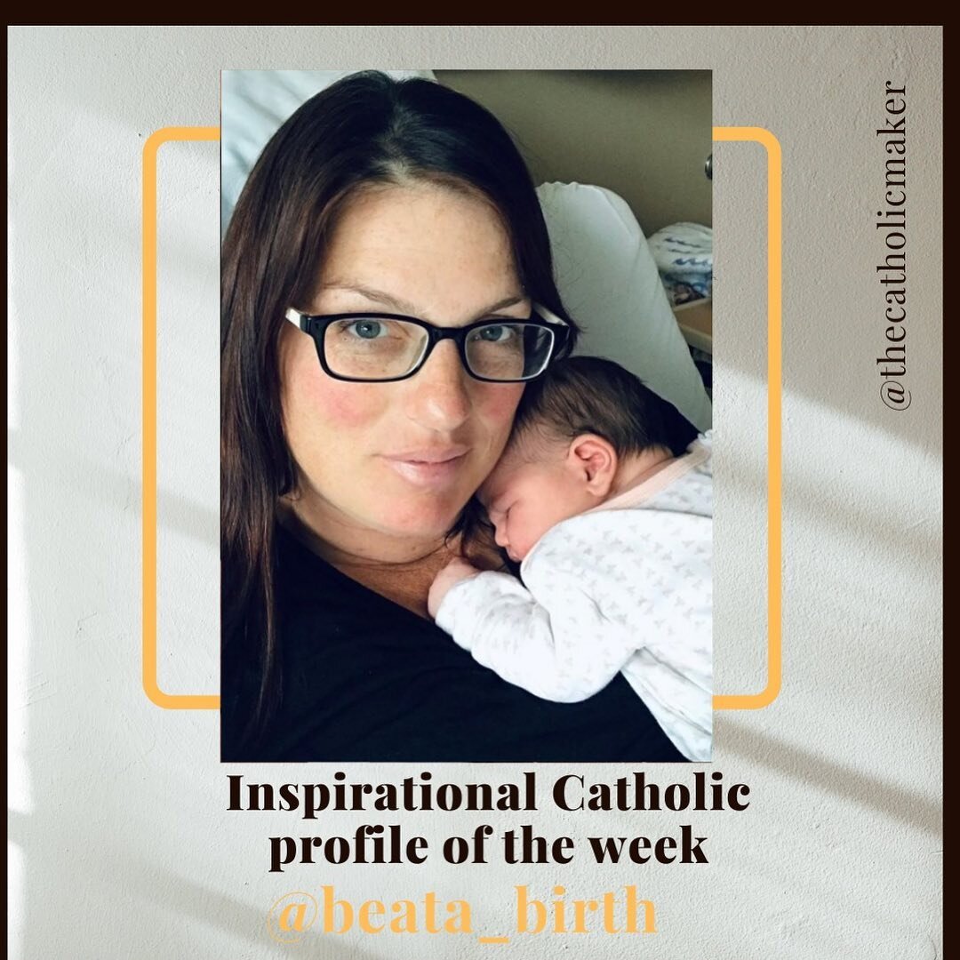 We are so happy to start our weekly series on Inspirational Catholic Profiles, we hope to bring creators that we think are doing their mission the right way and hopefully inspire others to do the same,

Starting the series, we brought to you @beata_b