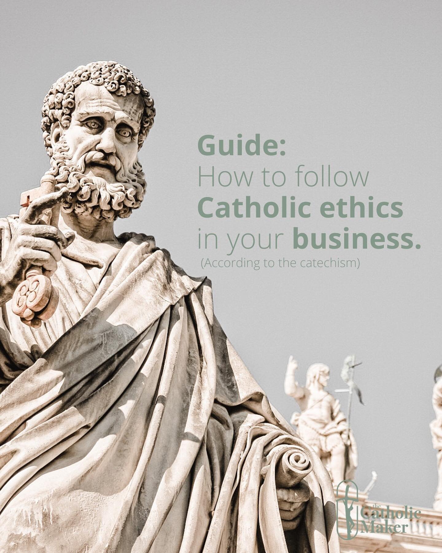 Does your business follow the Catholic principles?
.
#catholicbusinessowner #catholicbusiness #catholicshop