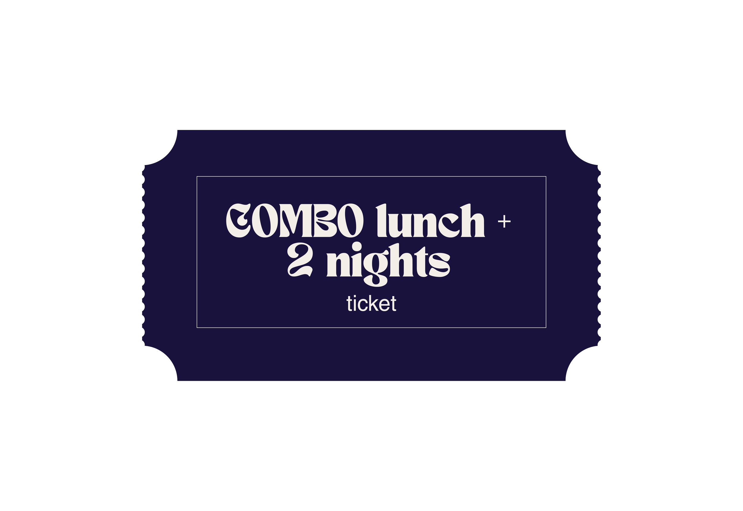 COMBO Lunch + 2 nights