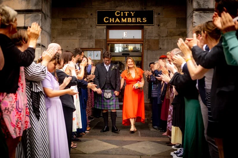 Small Elopement Weddings in Edinburgh and the Lothians
