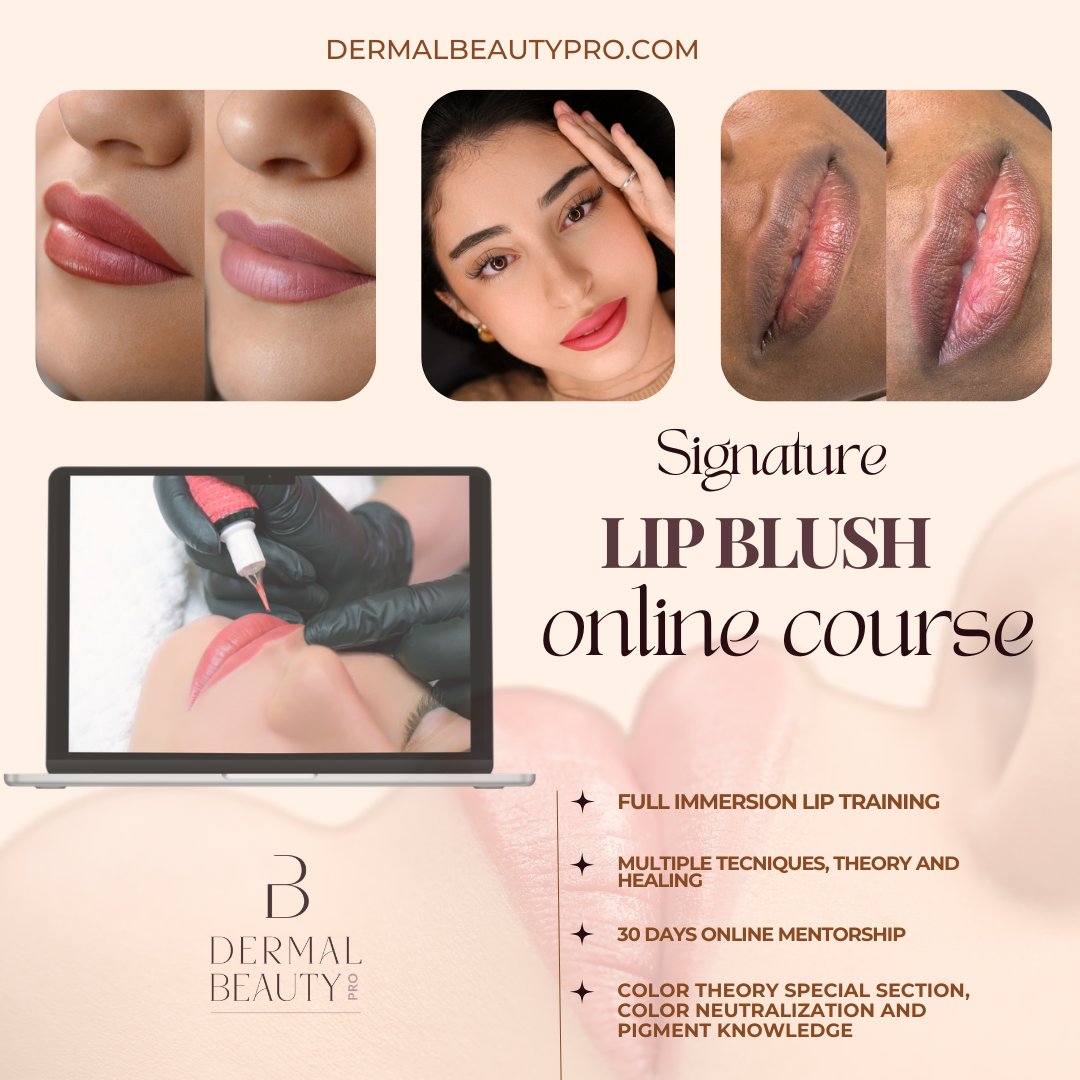 Online Lip Blush Tattoo Certification Training Course