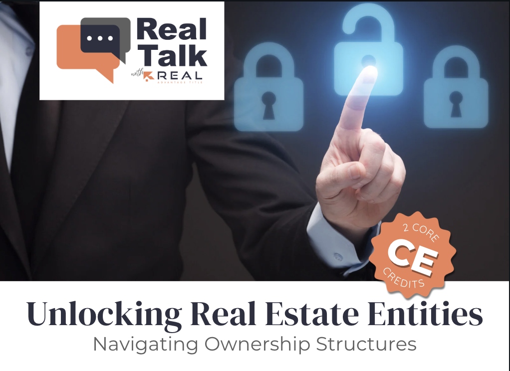 Unlocking Real Estate Entities