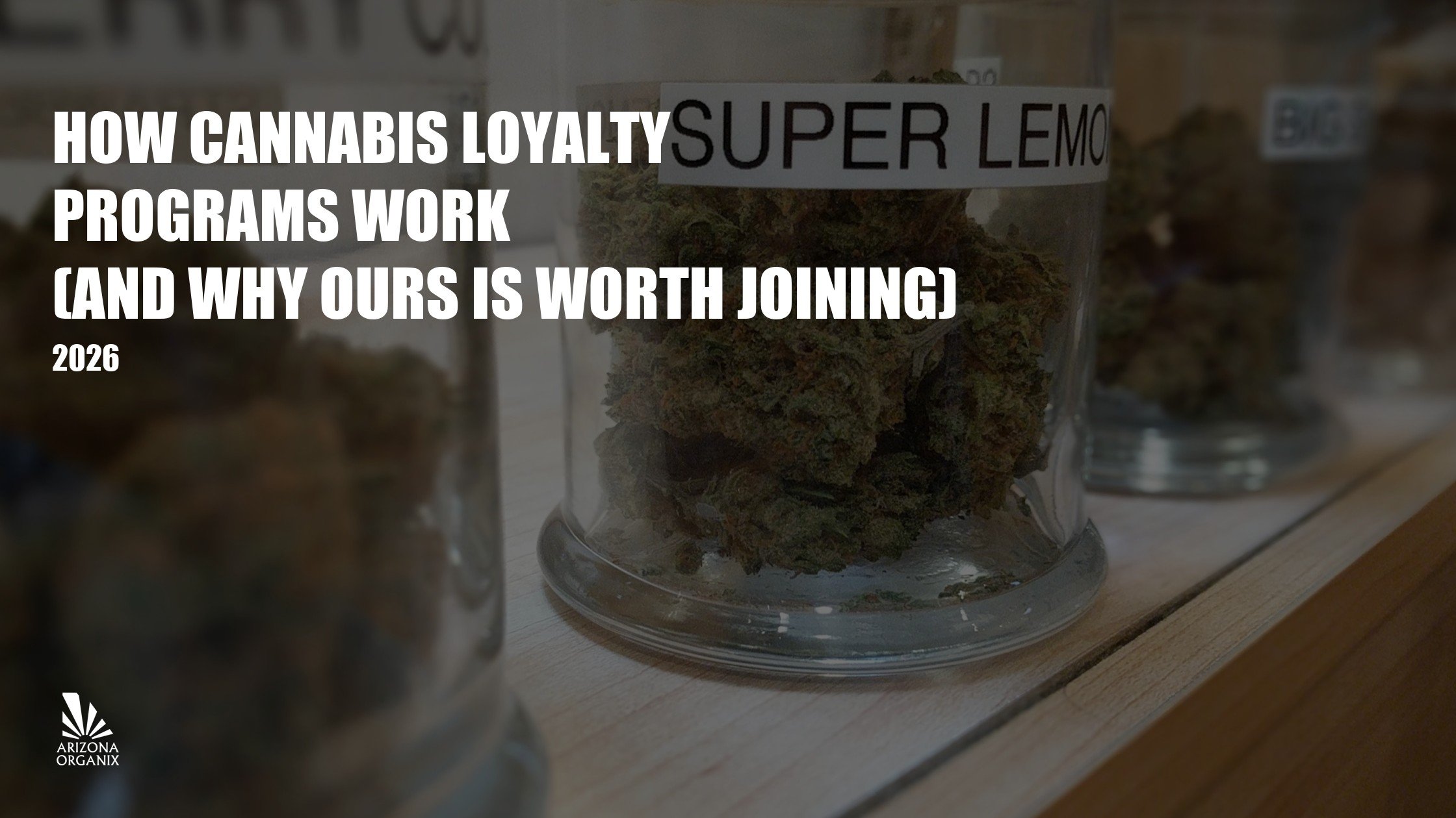 How Cannabis Loyalty Programs Work (And Why Arizona Organix's Is Worth Joining)